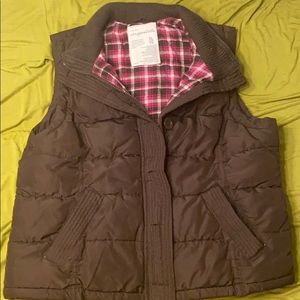 Brown Puffer Vest